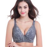 Romantic Push-Up Floral Lace Cotton Bra