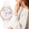 Butterfly Designed Dial Women's Quartz Watch