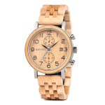 Round Shaped Wooden Watch