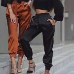 Women's Satin Joggers