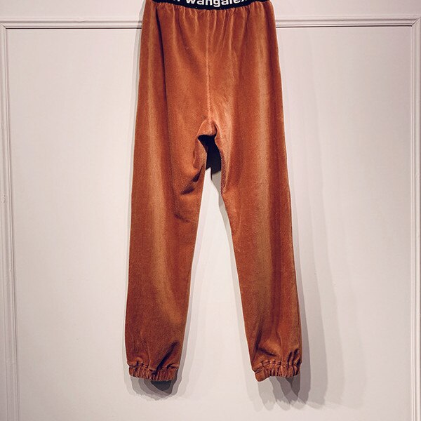 Women's Elastic Waist Corduroy Pants - Image 2