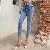 Women's High Waist Skinny Jeans