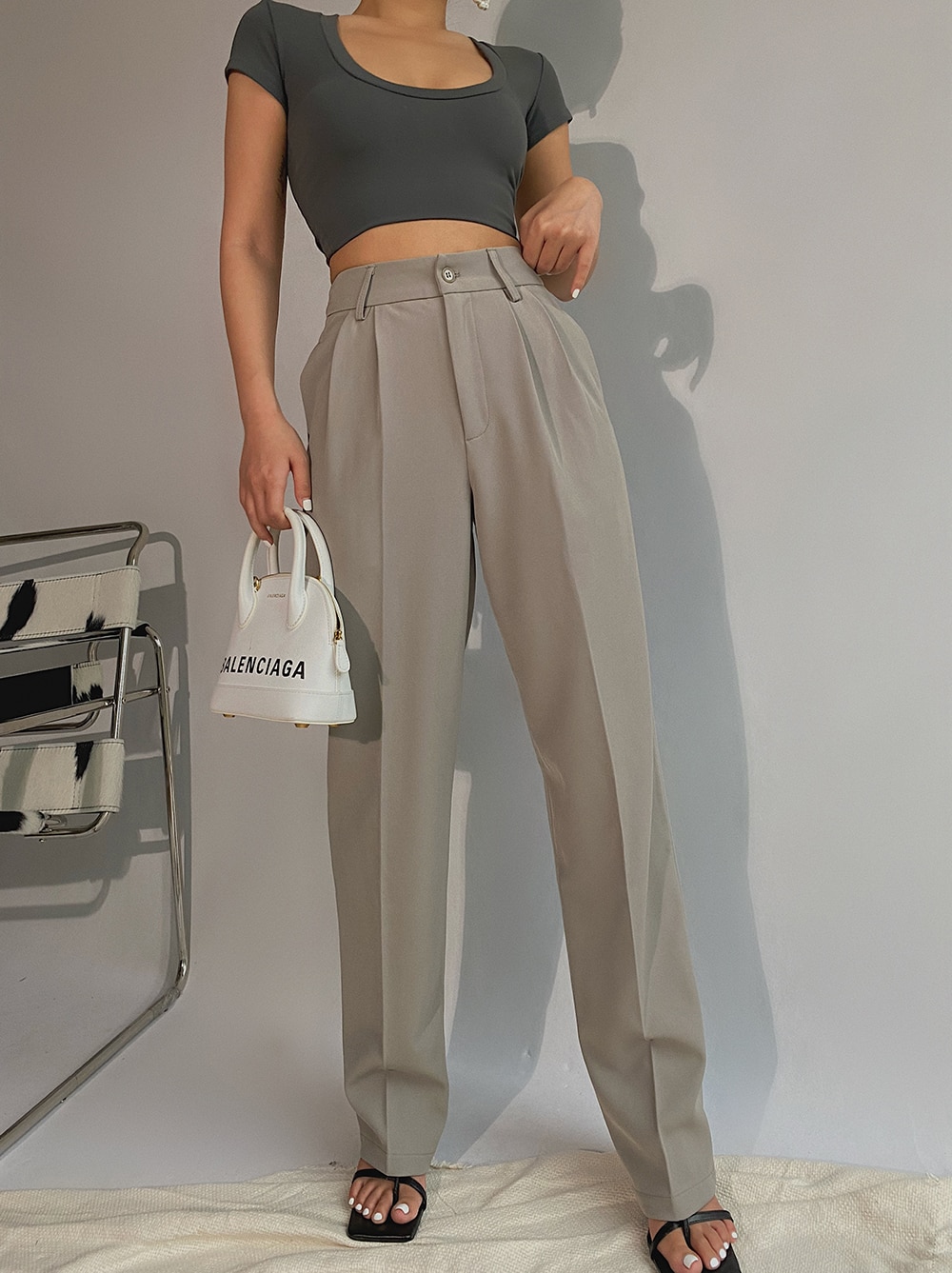 Women's Classy High Waist Pants - Image 3