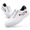 Women's PU Leather Printed Sneakers