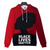 Black Lives Matter Printed 3D Hoodie for Men/Women/Kids
