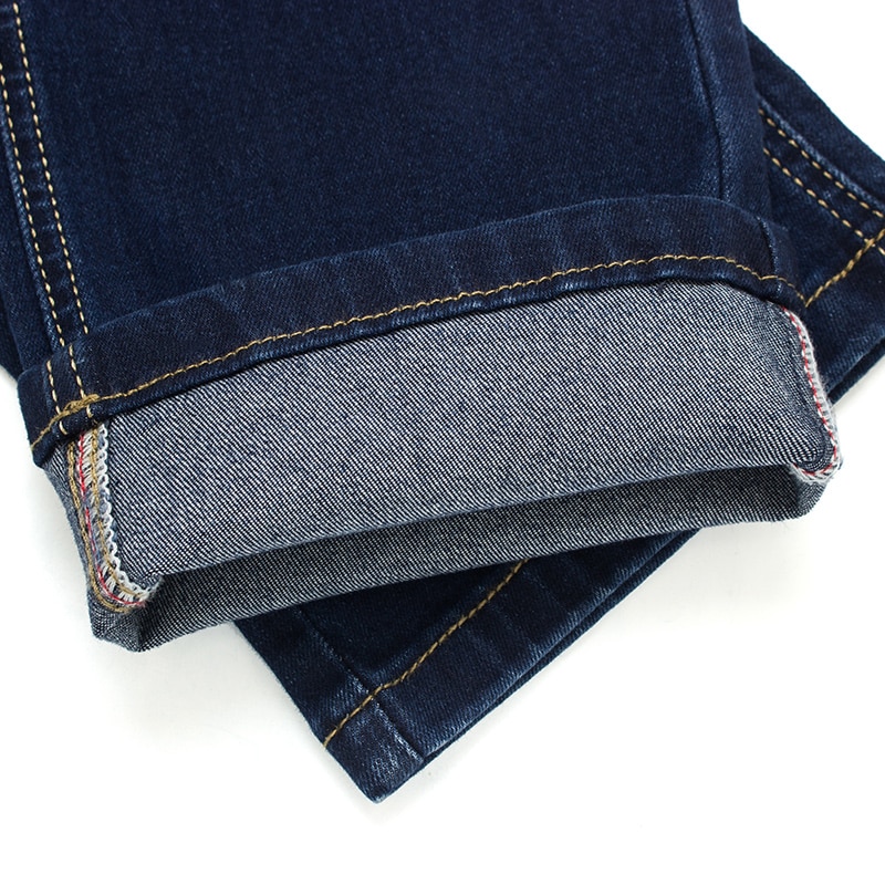 Men's Blue Straight Jeans - Image 3