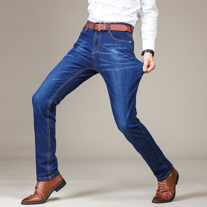 Men's Blue Denim Jeans - Image 5