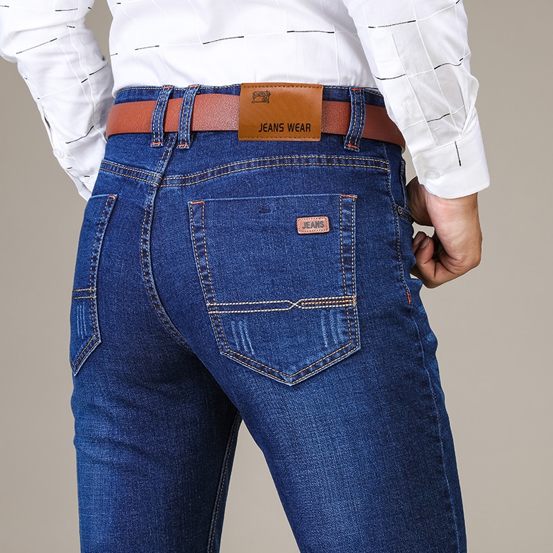 Men's Blue Denim Jeans - Image 6