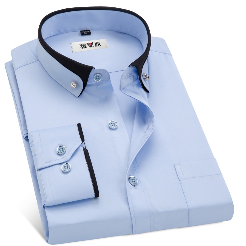 Men's Business Cotton Shirt - Image 4