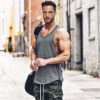 Men's Solid Color Loose Style Tank Top