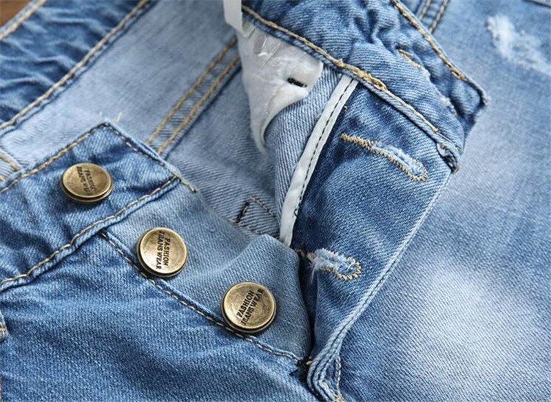 Skinny Ripped Jeans for Men - Image 6