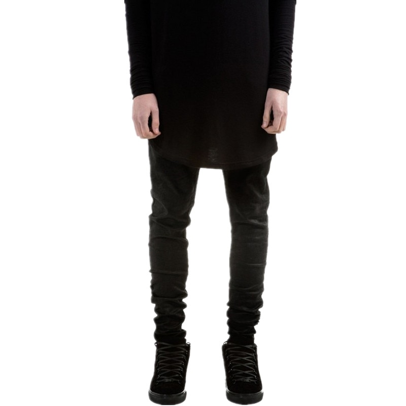 Men's Stylish Black Skinny Jeans - Image 3