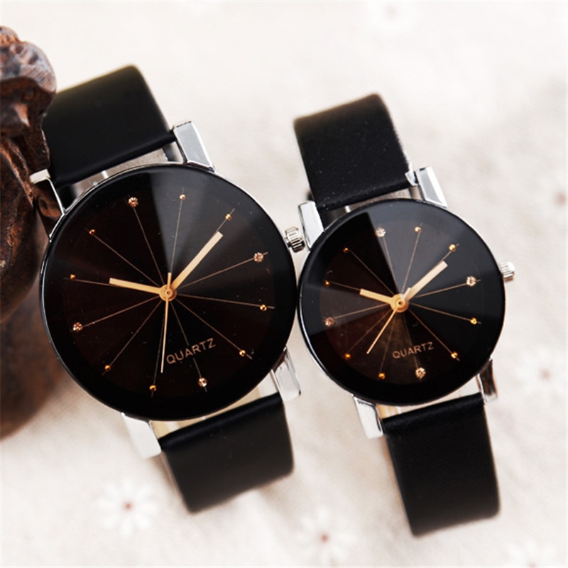 Elegant Quartz Watches for Couples and Lovers