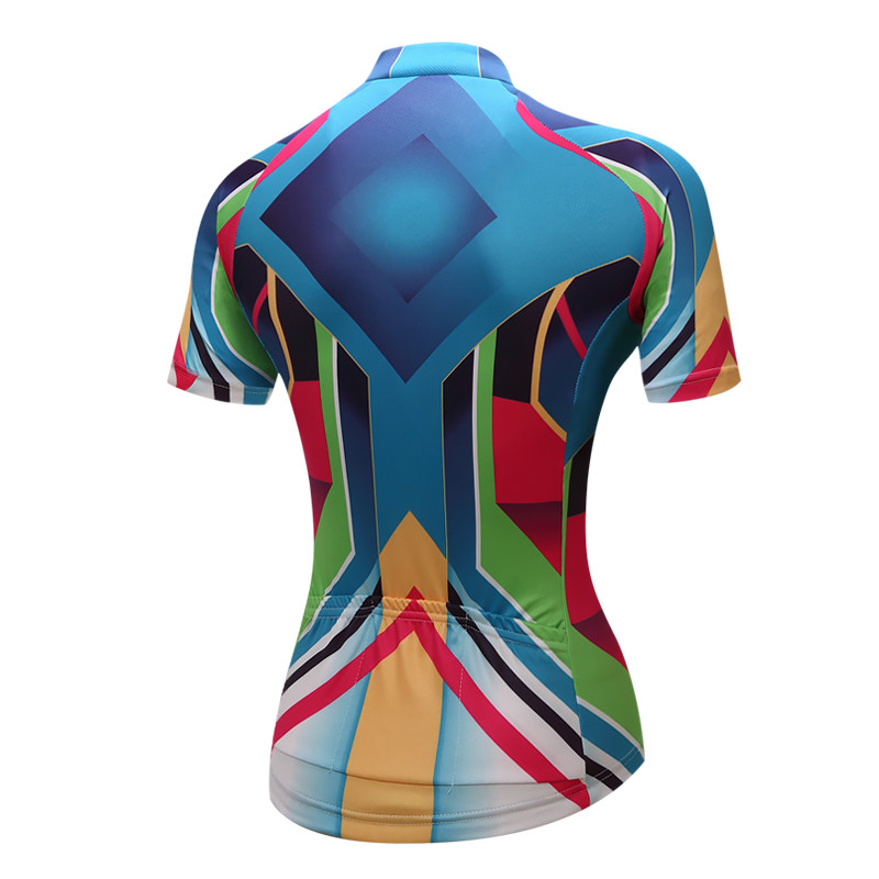 Women's Summer Short Sleeve Cycling Jersey - Image 5