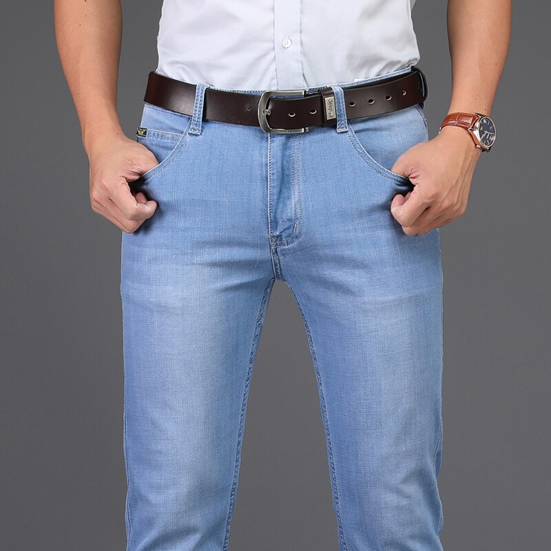 Men's Classic Denim Jeans - Image 6