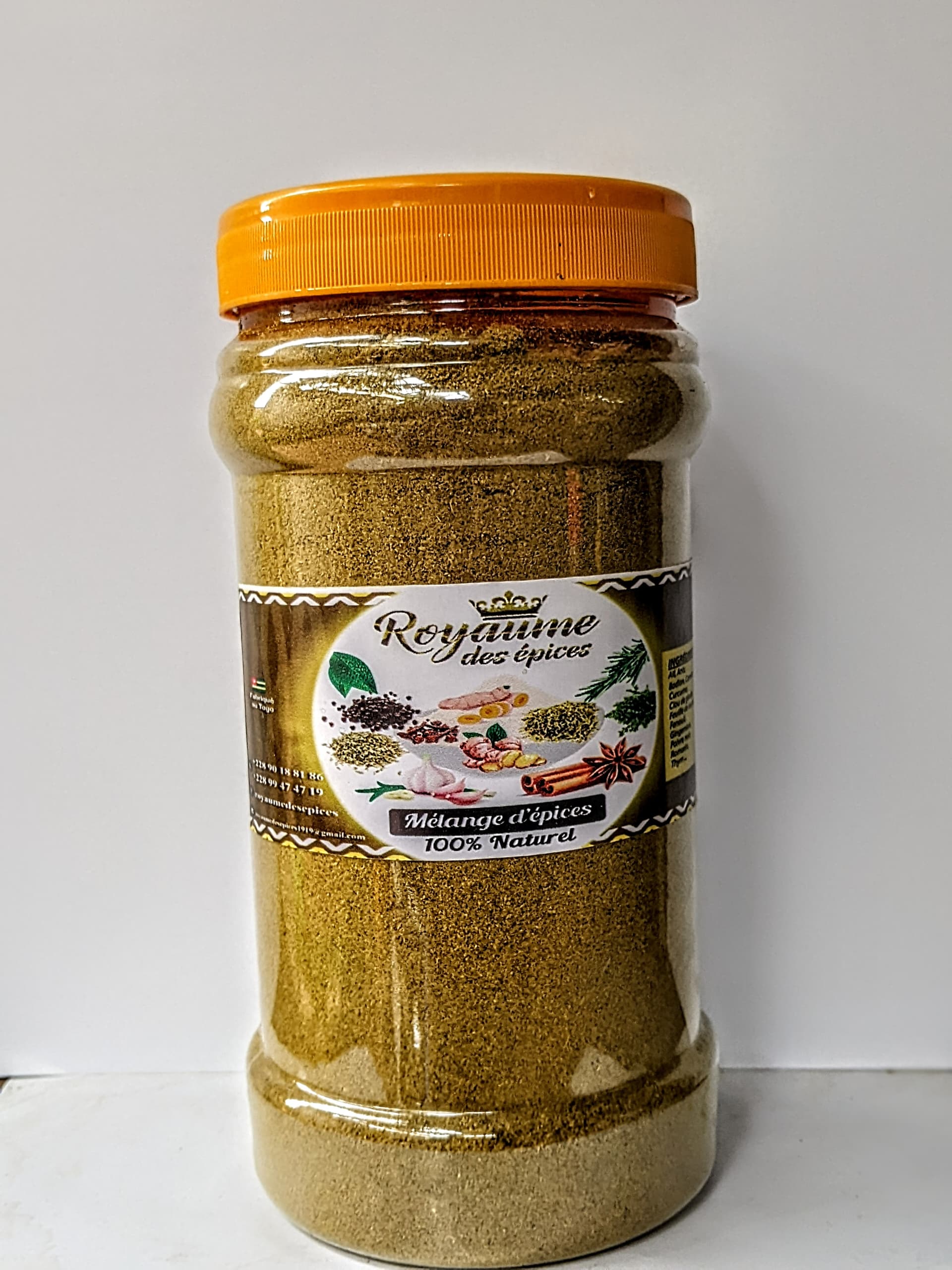 Royaumes des épices - 100% Natural, Spice Blend - 460 gr