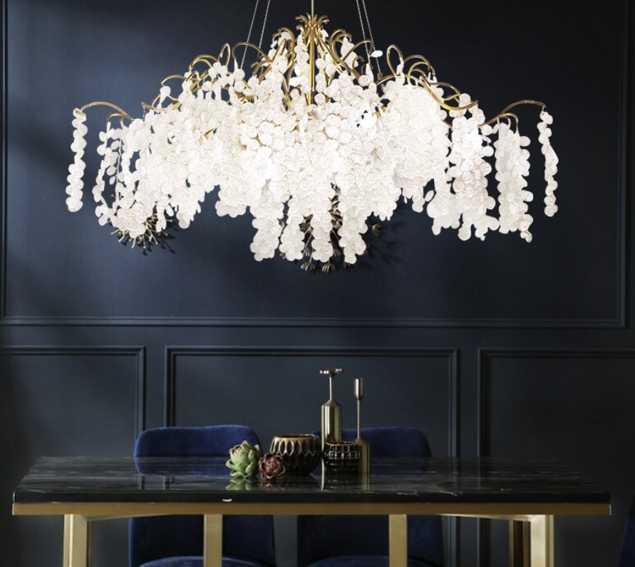 Crystal Grape Chandelier Lighting - Image 3
