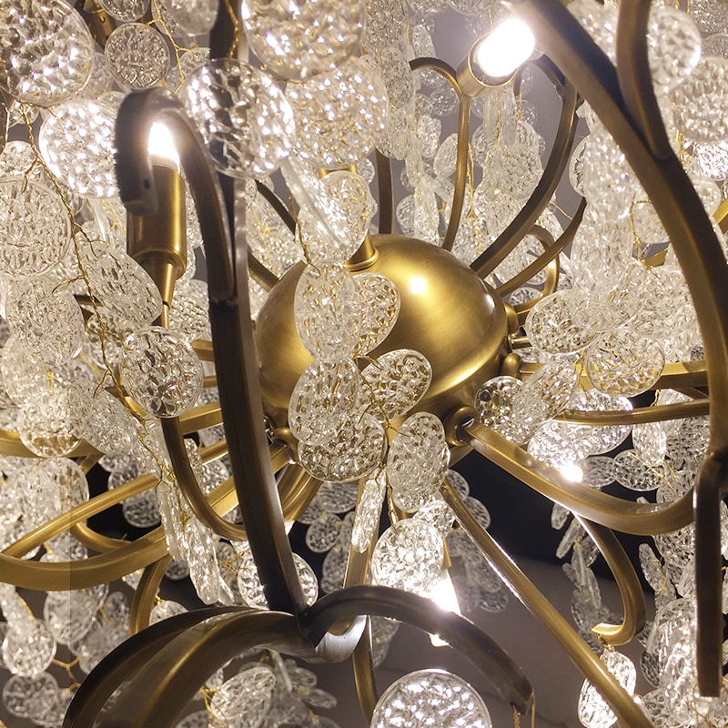 Crystal Grape Chandelier Lighting - Image 5