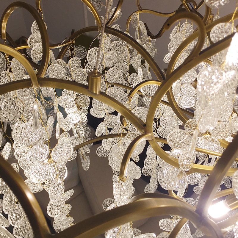 Crystal Grape Chandelier Lighting - Image 6
