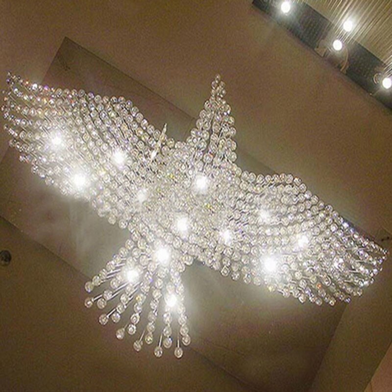 Crystal Eagle Shaped Chandelier - Image 4