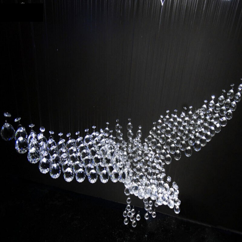 Crystal Eagle Shaped Chandelier - Image 5