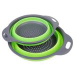 Round Foldable Silicone Colander
